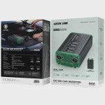 اینورتر خودرو 800وات گرین لاین GC-350 مدل GNGC350CRIN