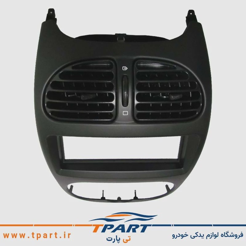 پنل بخاری وسط داشبورد پژو 206 SD (صندوقدار) - برند کروز